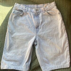 Vintage Jordache High Waisted Shorts Light Blue Wash Size 15/16